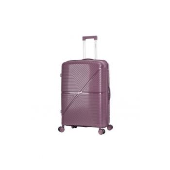 Troler mare  SW42103 - polipropilena - cifru - 4 roti duble - 77 cm - mov