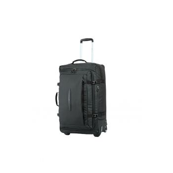 Troler mare  SW42503 - 72x40x30 cm - bagaj de cala - 78L - 2 roti - poliester impermeabil - negru