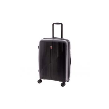 Troler mediu extensibil Gladiator Calypso - polipropilena - cifru TSA - 63 cm - negru