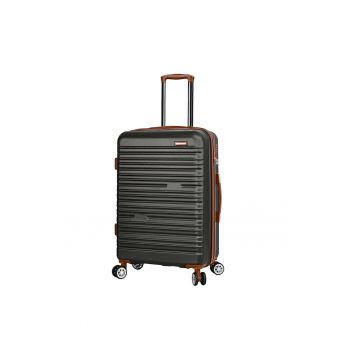 Troler mediu extensibil  SW33803 - ABS - cifru - 4 roti duble - 67 cm - antracit