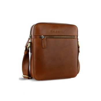Geanta crossbody barbati - piele naturala -  model REMO - 49239