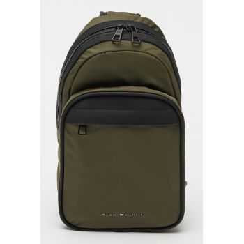 Geanta crossbody din material textil cu bareta ajustabila