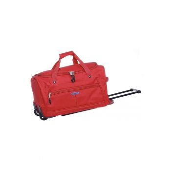 Geanta de voiaj cu role  Poliester 600D - SW50072 - 75 cm - Rosu