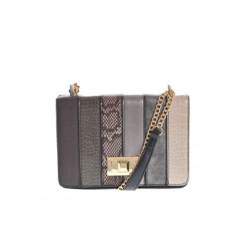 Geanta eleganta cu model animal print