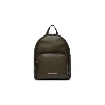 Rucsac dama  piele ecologica - 25 x 32.5 x 14 cm - verde