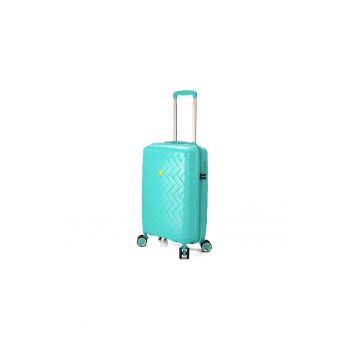 Troler  BZ 5806 - polipropilena - cifru - 4 roti duble de firma original