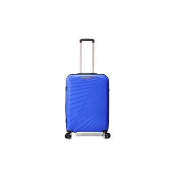 Troler  BZ 5808 - polipropilena - cifru - 4 roti 360° de firma original