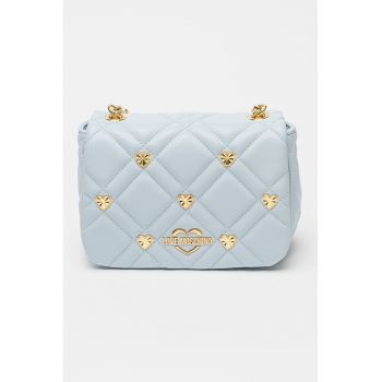 Geanta crossbody cu detalii cu inima