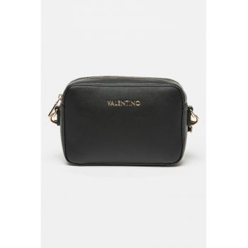 Geanta crossbody de piele cu bareta detasabila
