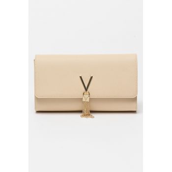 Geanta crossbody de piele ecologica cu bareta de lant Divina