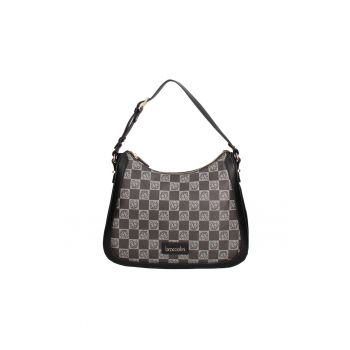 Geanta crossbody din piele ecologica cu model