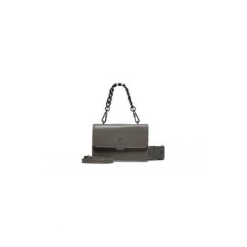 Geanta dama  304361777 - Piele ecologica - Gri