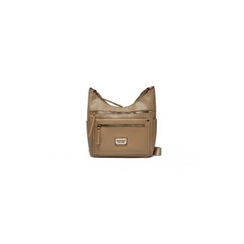 Geanta dama  304993985 - Piele ecologica - Bej