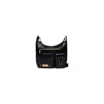 Geanta dama  304995637 - Piele ecologica - Negru