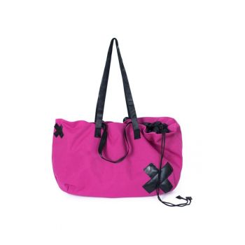 Geanta dama  model Japanese XXL - roz - One Size - set cu trei compartimente