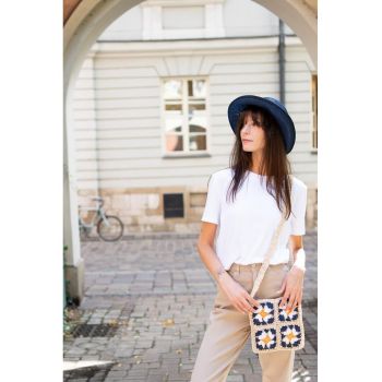 Geanta dama  model Oletta - bej - One Size