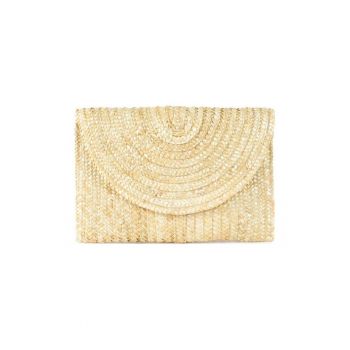 Geanta de umar  model Funky Wedding - bej - dimensiune unica - inchidere magnetica