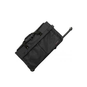 Geanta de voiaj cu role  SW32172 - 72x36x34 cm - poliester - negru