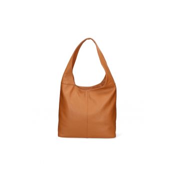 Geanta hobo de piele