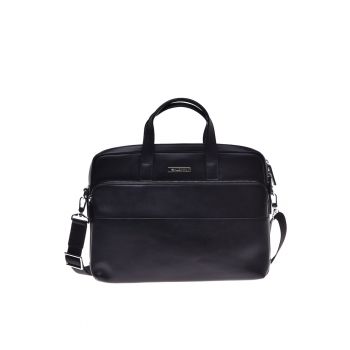 Geanta messenger de piele