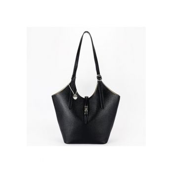 Geanta neagra mare cu borseta detasabila  DTL706-3 16 17830