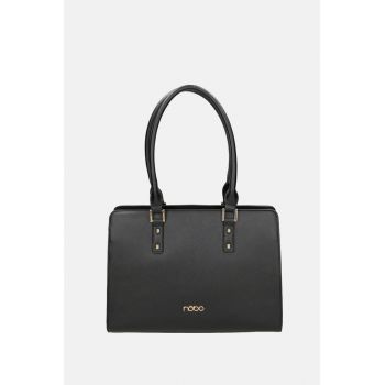 Geanta pentru femei  Imbue - Piele ecologica - 26X35X12 - Crem