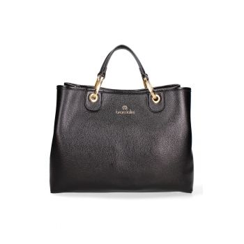 Geanta shopper de piele ecologica cu geanta-plic detasabila 209855