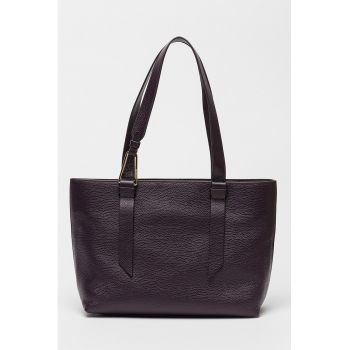 Geanta shopper de piele Malory