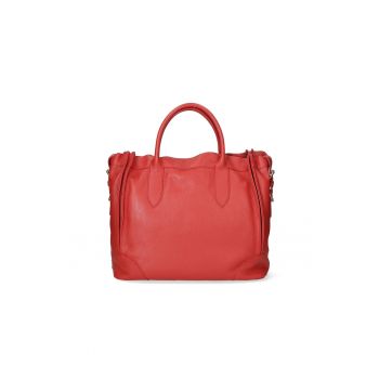 Geanta shopper de piele
