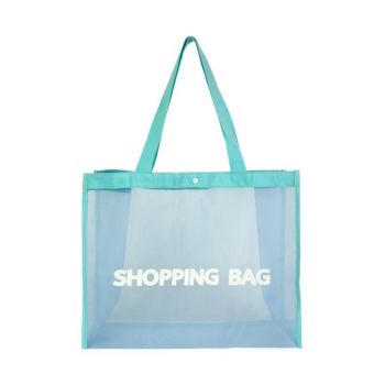 Geanta shopper  transparenta - One Size - pentru plaja si cumparaturi