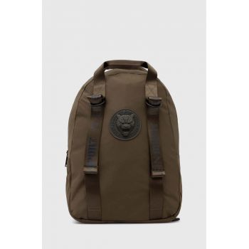 PLEIN SPORT rucsac barbati, culoarea maro, mare, cu imprimeu
