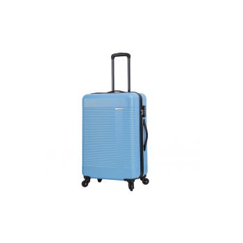 Troler mediu  SW56205 - 67x43x26 cm - bagaj de cala - ABS - 4 roti 360° - albastru