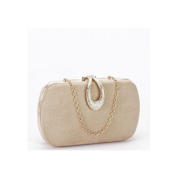 Geanta clutch eleganta bej BJH-756 05 17879