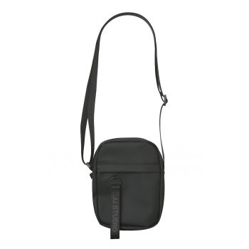 Geanta crossbody cu buzunar cu fermoar