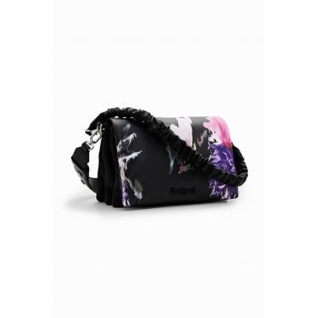 Geanta crossbody cu imprimeu abstract