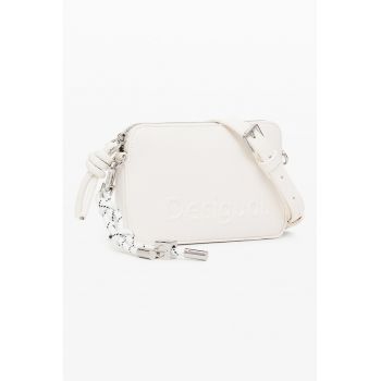 Geanta crossbody cu logo in relief Julia