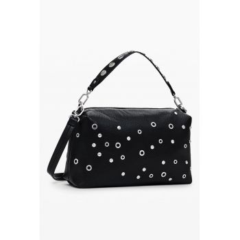 Geanta crossbody cu nituri aplicate