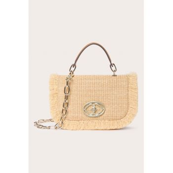 Geanta crossbody de paie