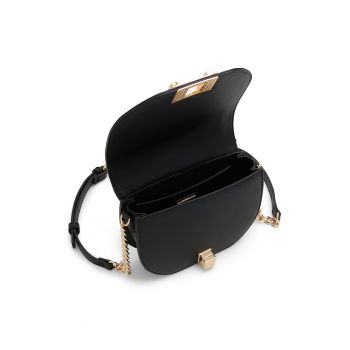 Geanta crossbody de piele ecologica Saddlebae