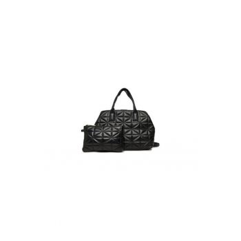 Geanta dama  304438660 - Piele ecologica - Negru