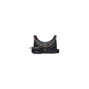 Geanta dama  755404250154 - Piele naturala - Negru