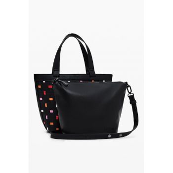 Geanta tote cu etui detasabil