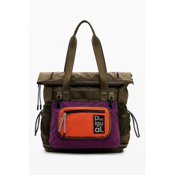 Rucsac cu etui contrastant