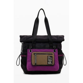 Rucsac cu etui contrastant