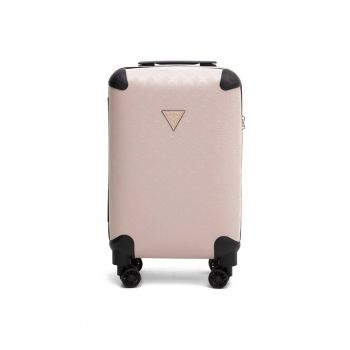 Troler de cabina  Wilder cu model imprimeu logo - 54 cm - roz