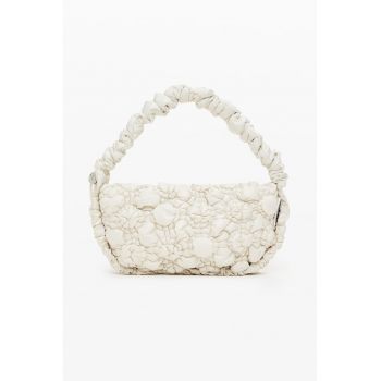 Geanta crossbody cu aspect texturat