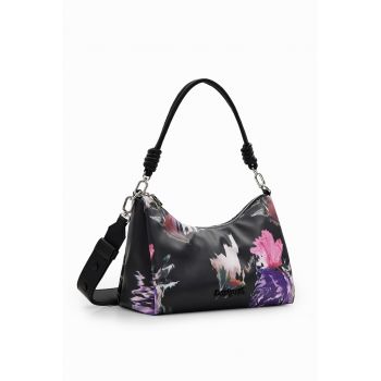 Geanta crossbody cu imprimeu abstract