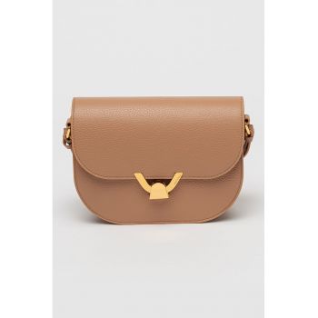 Geanta crossbody de piele cu bareta ajustabila Dew