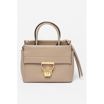 Geanta crossbody din piele cu bretele detasabila