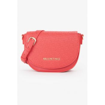 Geanta crossbody din piele ecologica cu detaliu logo